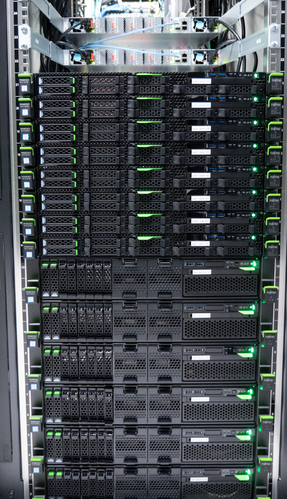 GPU nodes of the Gadi supercomputer.